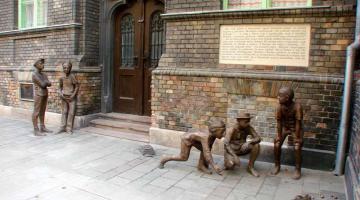Pál utcai fiúk szobra, Budapest